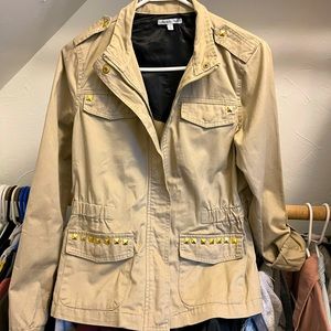 Charlotte Russe Khaki Jacket Size M